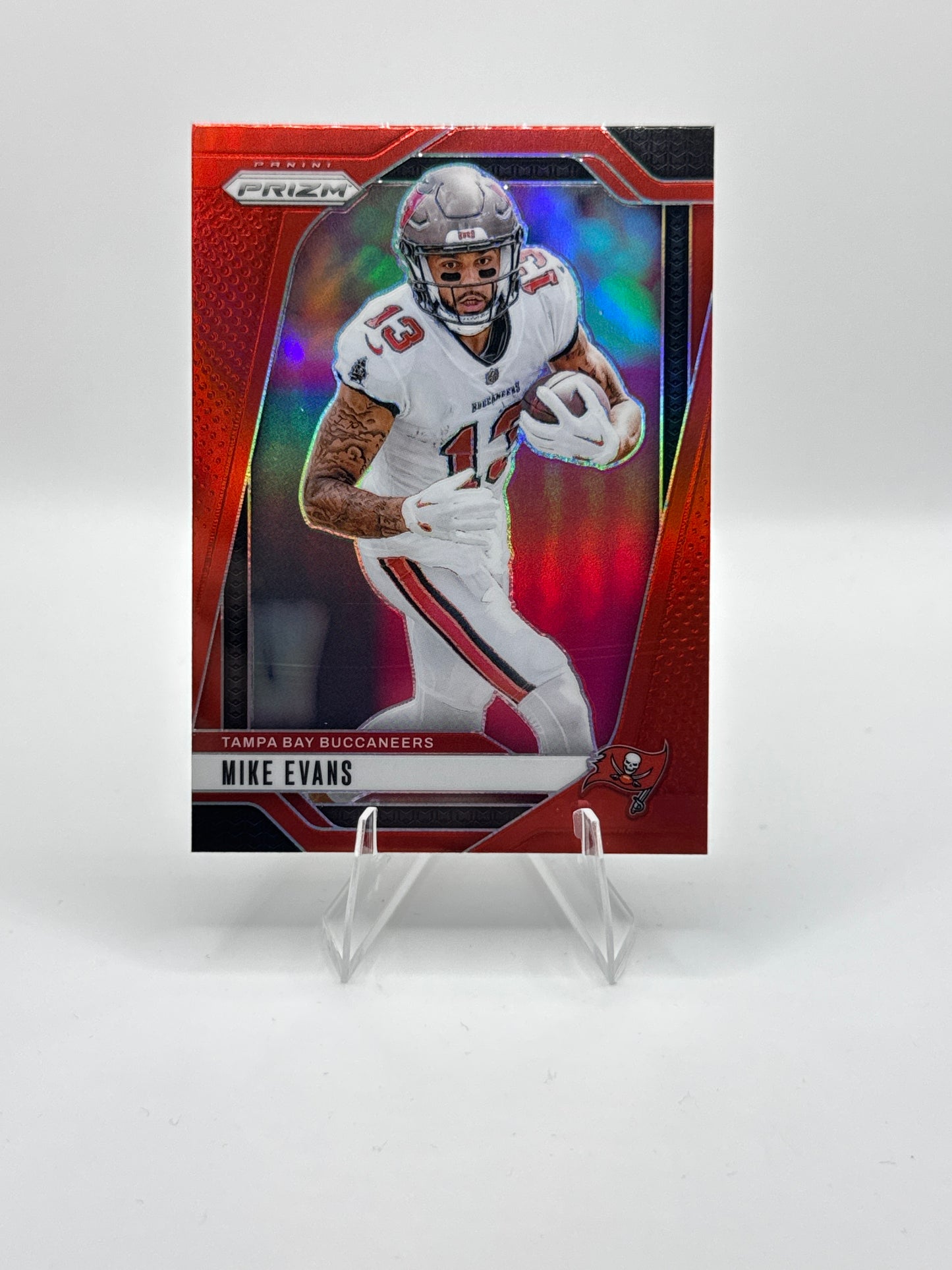 Mike Evans #270 Red Prizm SSP COLOR MATCH! 2024 Panini - Prizm Football
