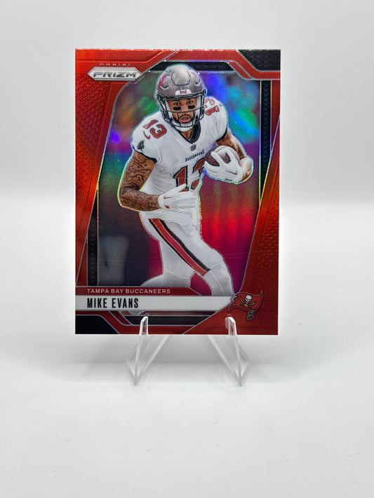 Mike Evans #270 Red Prizm SSP COLOR MATCH! 2024 Panini - Prizm Football