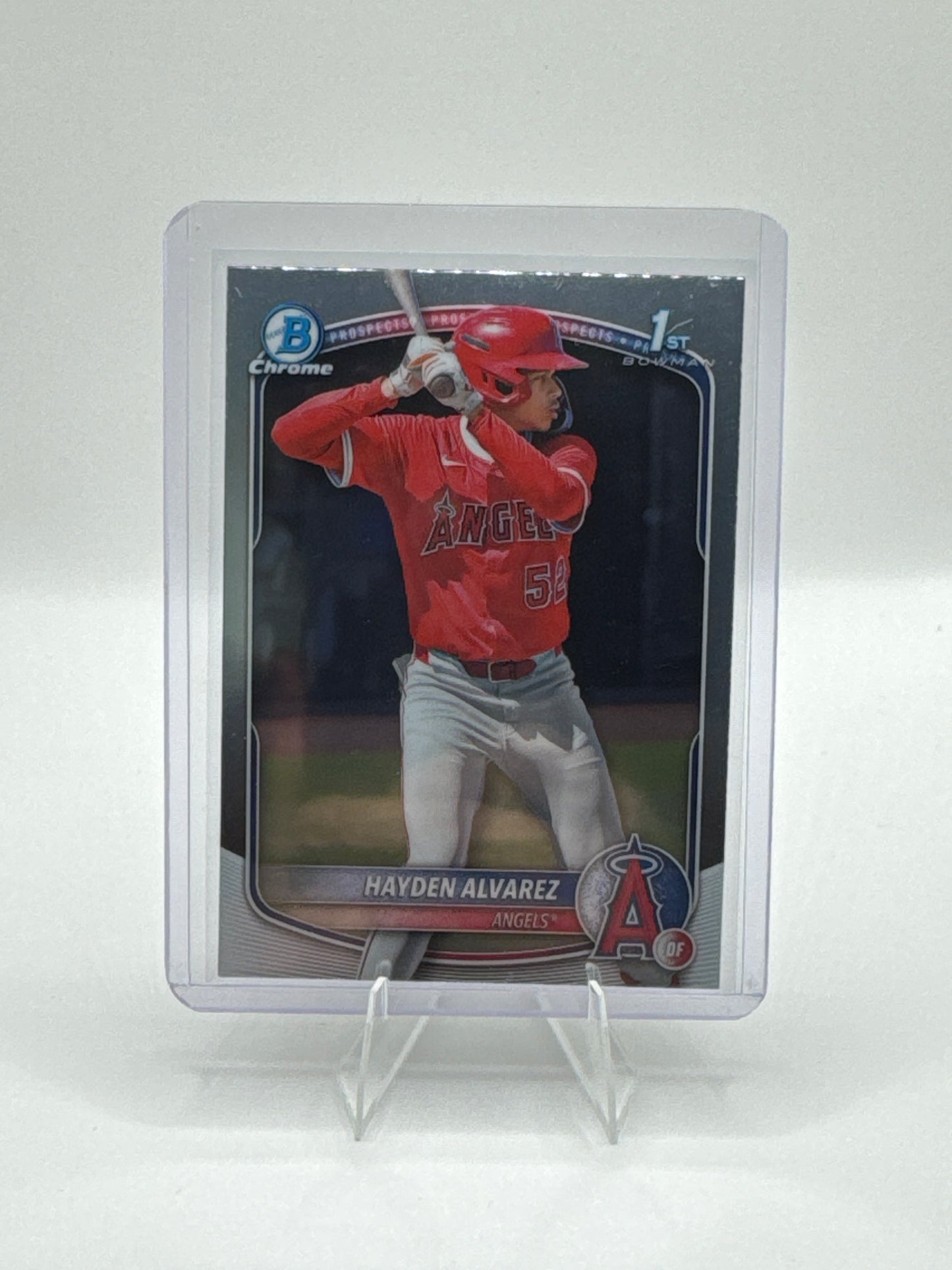 Hayden Alvarez #BCP-12 Chrome Prospects