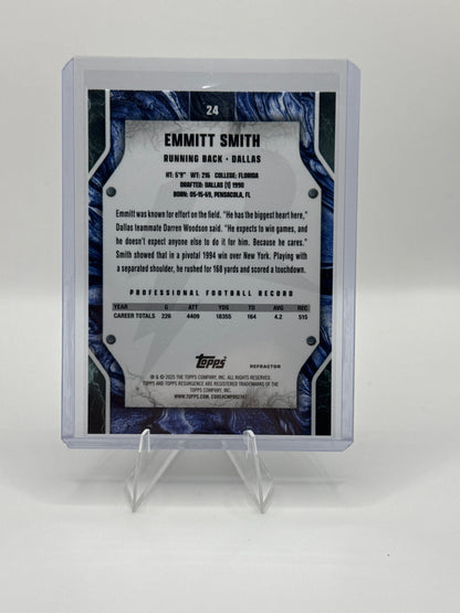 Emmitt Smith #24 Refractor