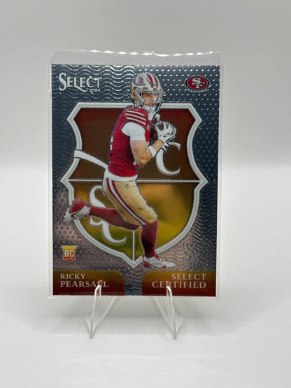 Ricky Pearsall (Rookie) #12 Select Certified 2024 Panini - Select Football