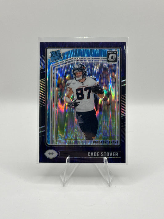 Cade Stover Rated Rookie #218 Purple Shock