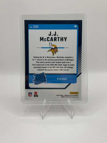 JJ McCarthy Rated Rookie #235