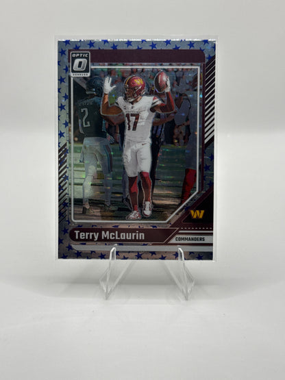 Terry McLaurin #196 Blue Stars 2024 Panini - Donruss Optic Football