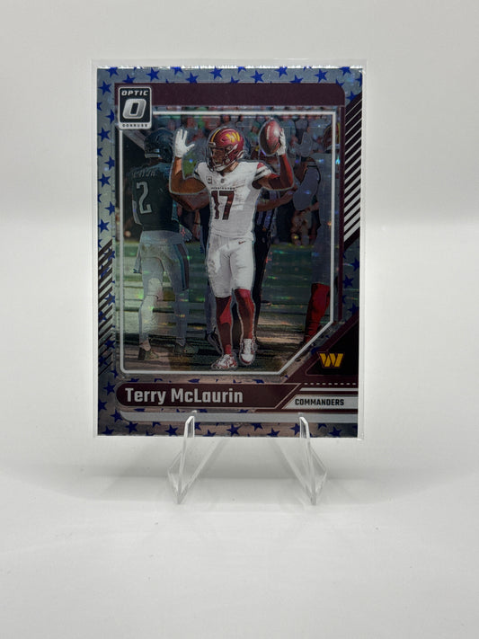 Terry McLaurin #196 Blue Stars 2024 Panini - Donruss Optic Football