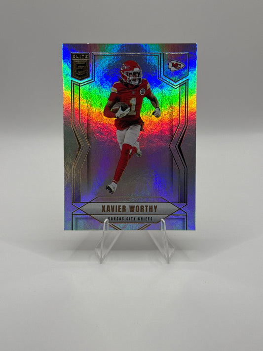 Xavier Worthy #35 2025 Panini - Donruss Elite Football