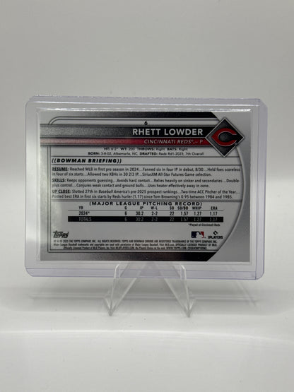 Rhett Lowder (Rookie) #6 Mojo