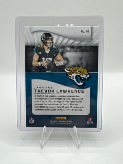 Trevor Lawrence #40 Orange Trophy