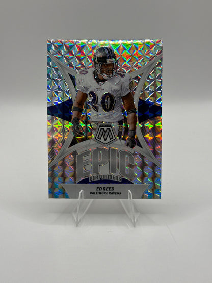 Ed Reed #EP-ER Silver Mosaic Epic Performers