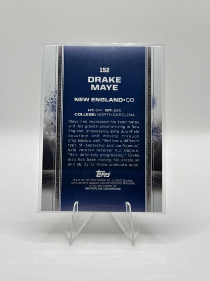 Drake Maye (Rookie) #152 Red Yellow
