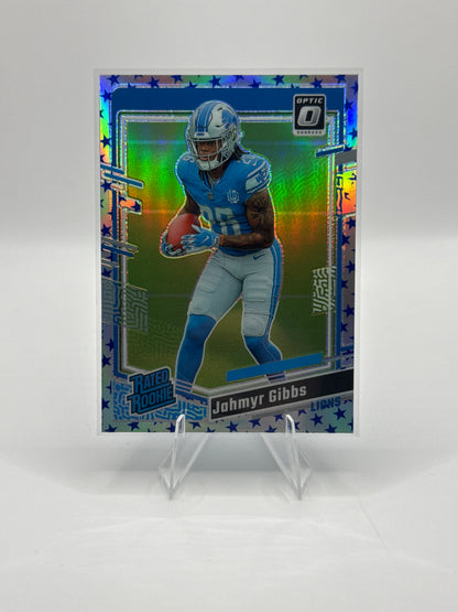 Jahmyr Gibbs Rated Rookie #236 Blue Stars