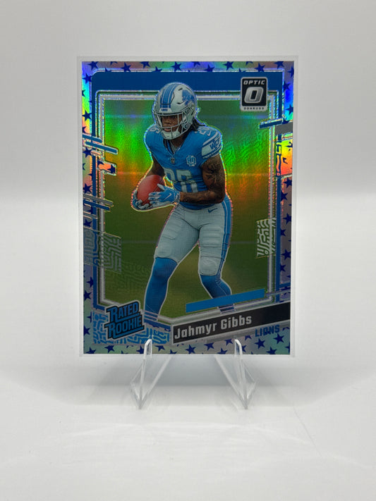 Jahmyr Gibbs Rated Rookie #236 Blue Stars