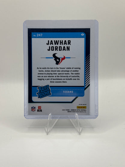 Jawhar Jordan Rated Rookie #247 Purple Scope