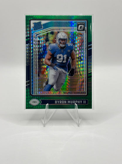 Byron Murphy II Rated Rookie #217 Green Hyper