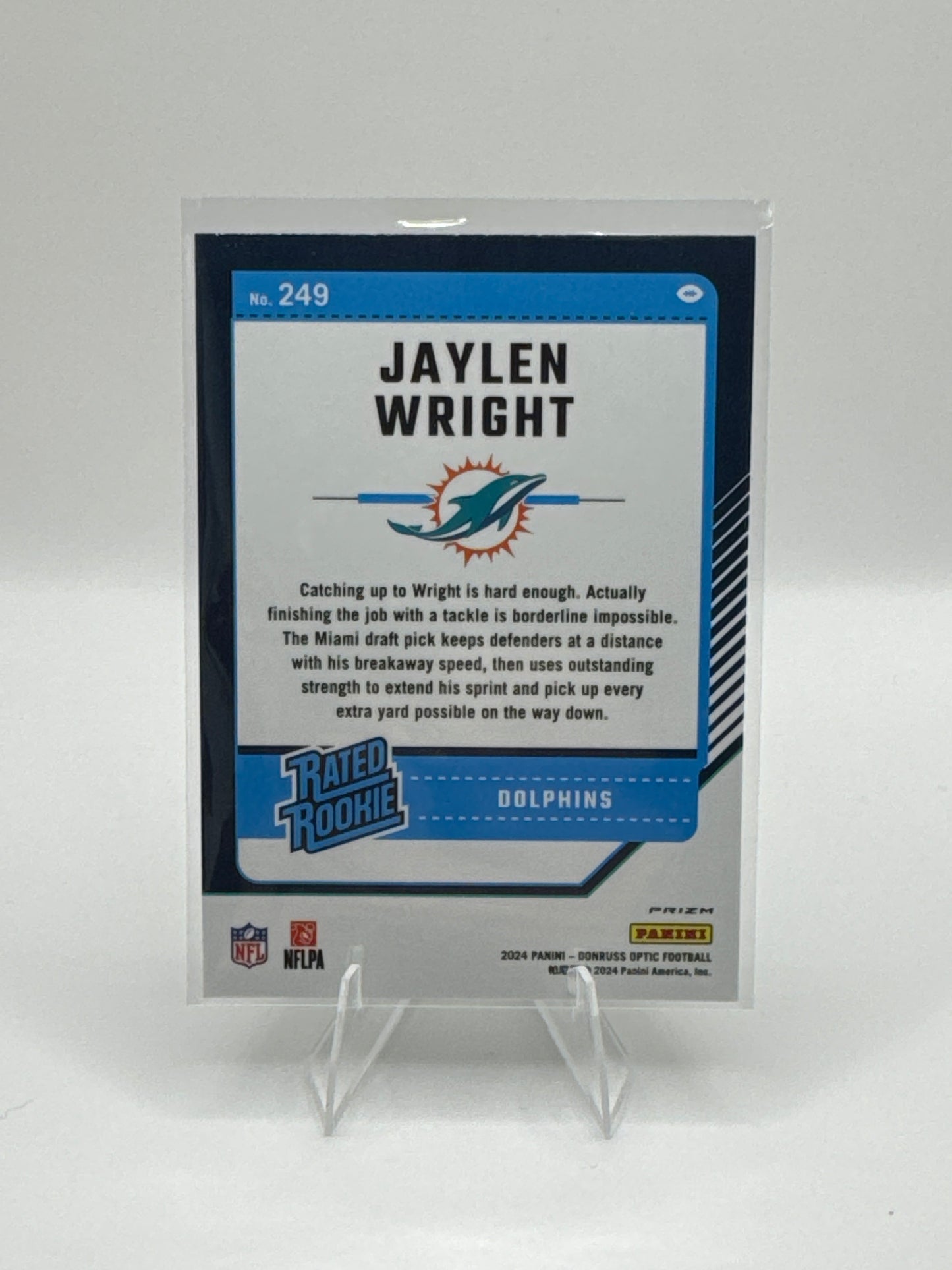 Jaylen Wright (Rated Rookie) #344 Holo