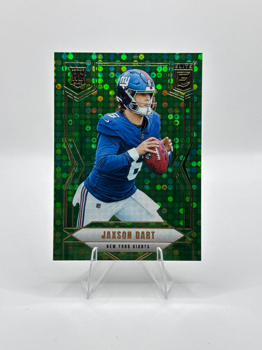 Jaxson Dart (Rookie) #103 Green Disco 2025 Panini - Donruss Elite Football