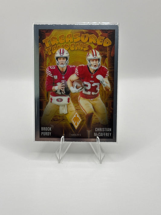 Brock Purdy / Christian McCaffrey #TT-SF Treasured Tandems