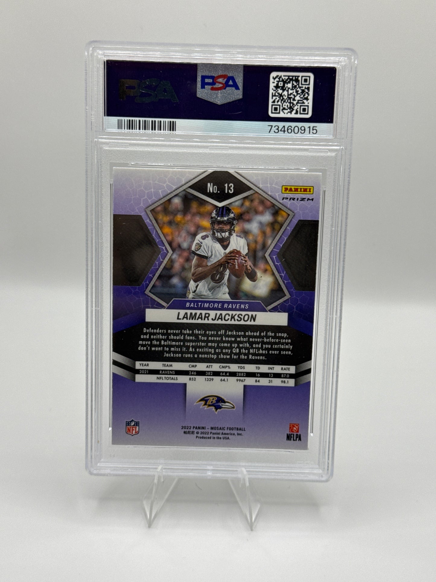 Lamar Jackson Genesis (PSA 10)