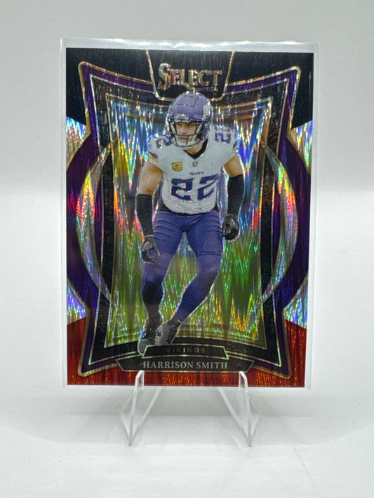 Harrison Smith #59 Red Black Prizm Shock Concourse Level