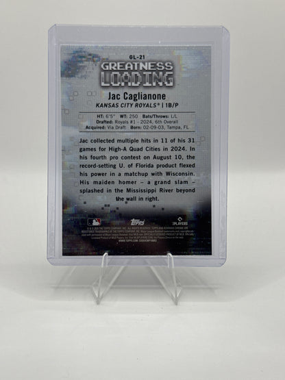 Jac Caglianone #GL-21 Greatness Loading