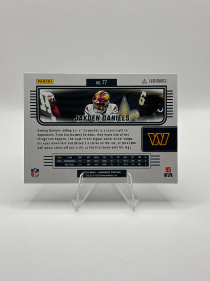 Jayden Daniels #77 2025 Panini - Luminance Football