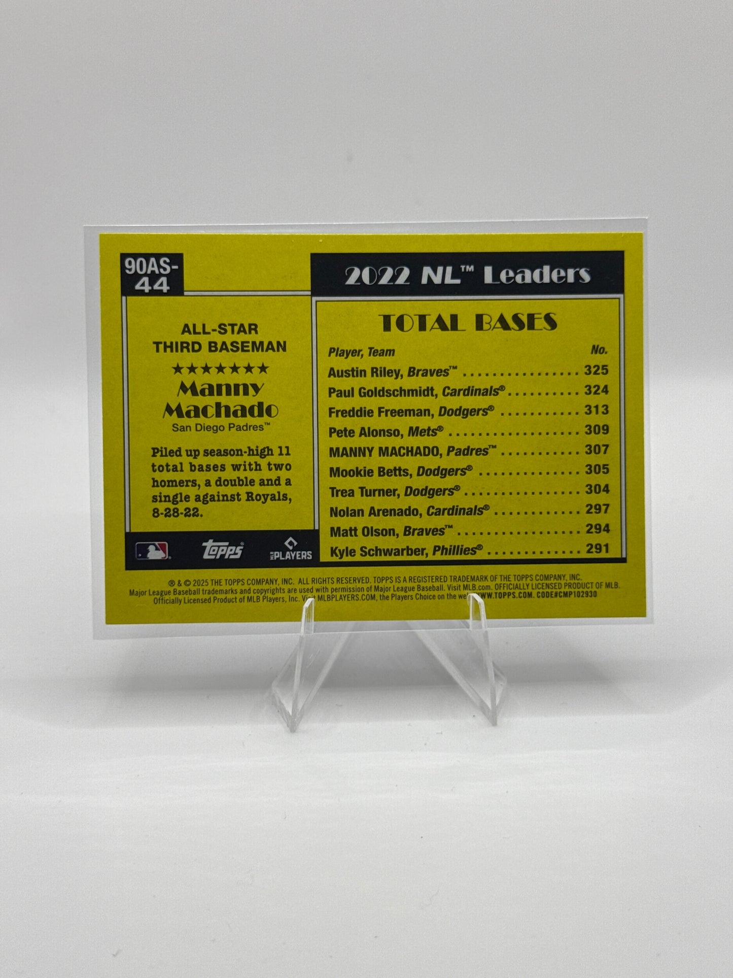 Manny Machado #90AS-44