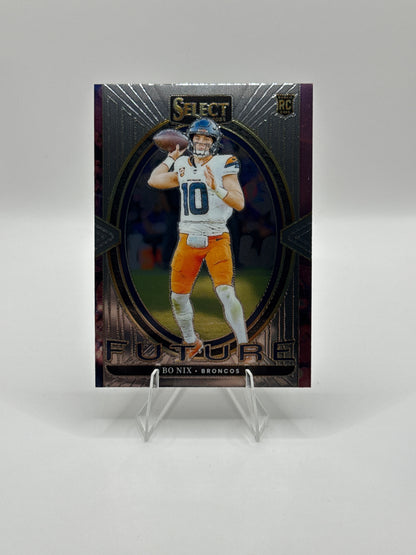 Bo Nix (Rookie) #7 Future 2024 Panini - Select Football