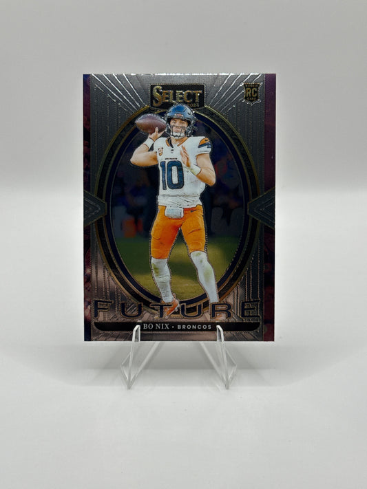 Bo Nix (Rookie) #7 Future 2024 Panini - Select Football