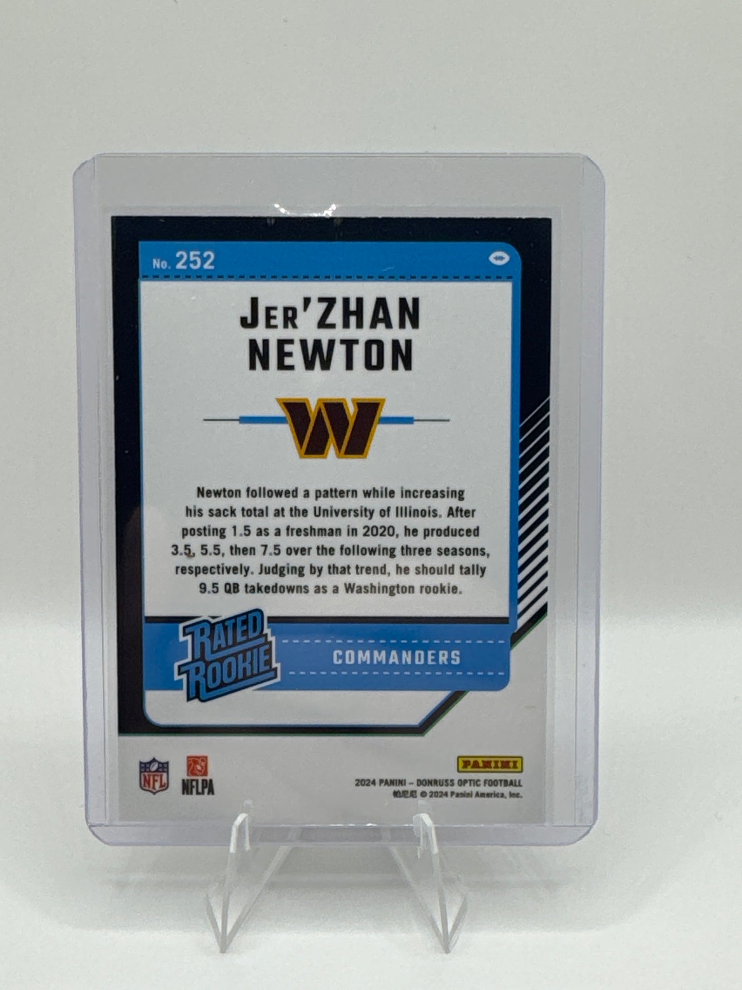 Jer’Zhan Newton Rated Rookie #252
