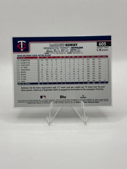 DaShawn Keirsey (Rookie) #605 Holo