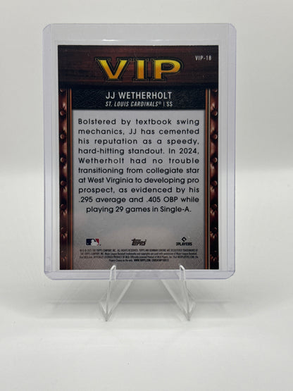 JJ Wetherholt #VIP-18