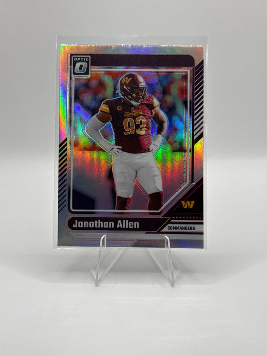 Jonathan Allen #200 Holo 2024 Panini - Donruss Optic Football