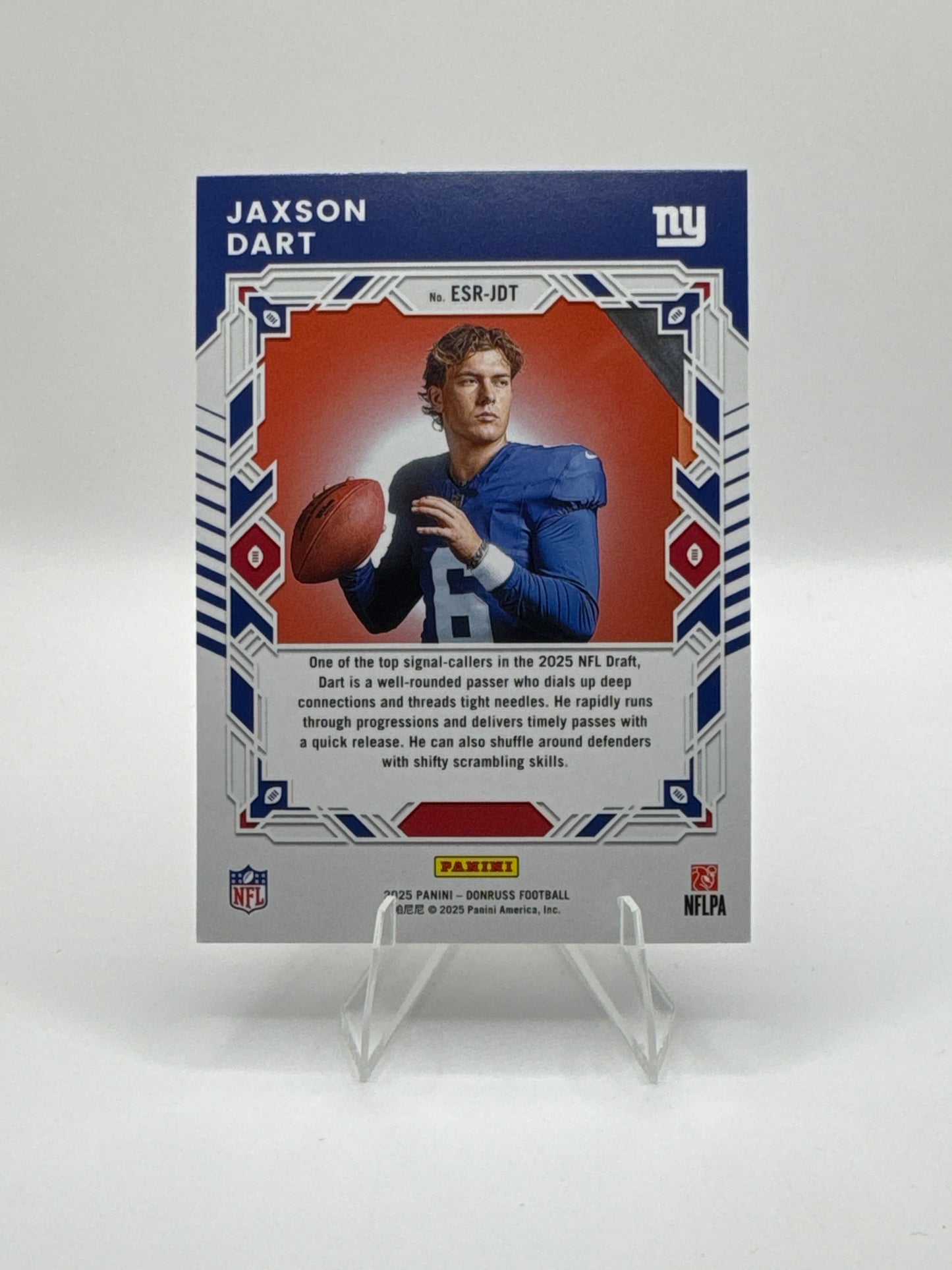 Jaxson Dart (Rookie) #ESR-JDT Elite Series Rookies 2025 Panini - Donruss Football