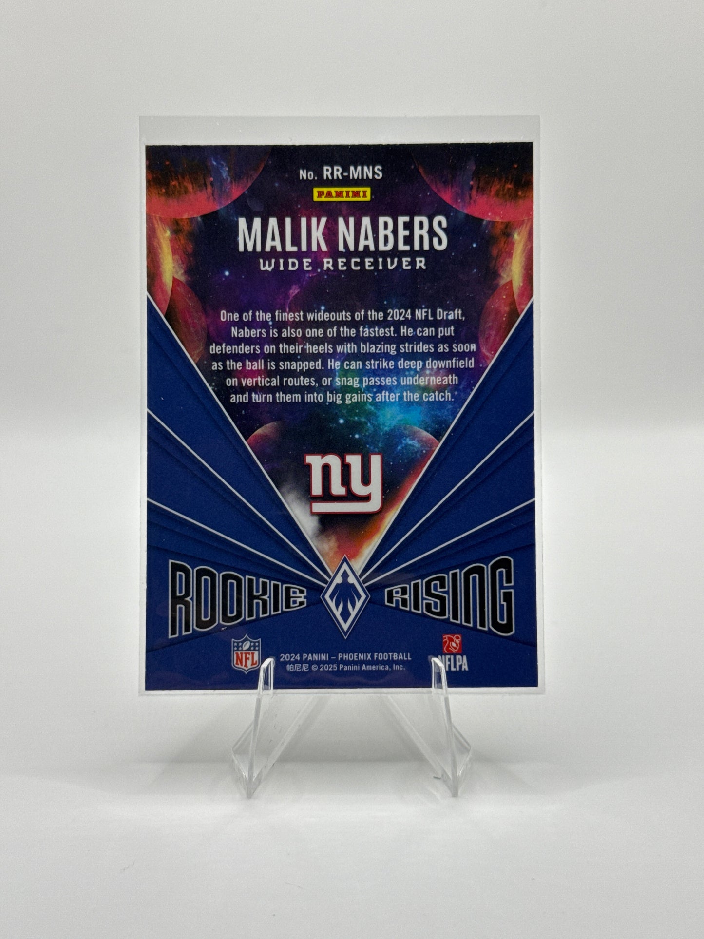 Malik Nabers #RR-MNS Rookie Rising