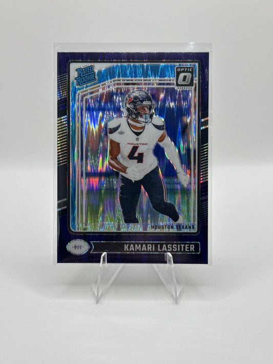 Kamari Lassiter Rated Rookie #261 Purple Shock