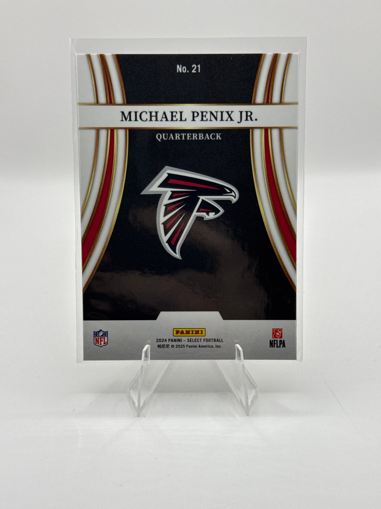 Michael Penix Jr. (Rookie) #21 Turbocharged 2024 Panini - Select Football