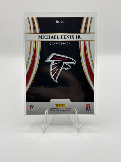 Michael Penix Jr. (Rookie) #21 Turbocharged 2024 Panini - Select Football