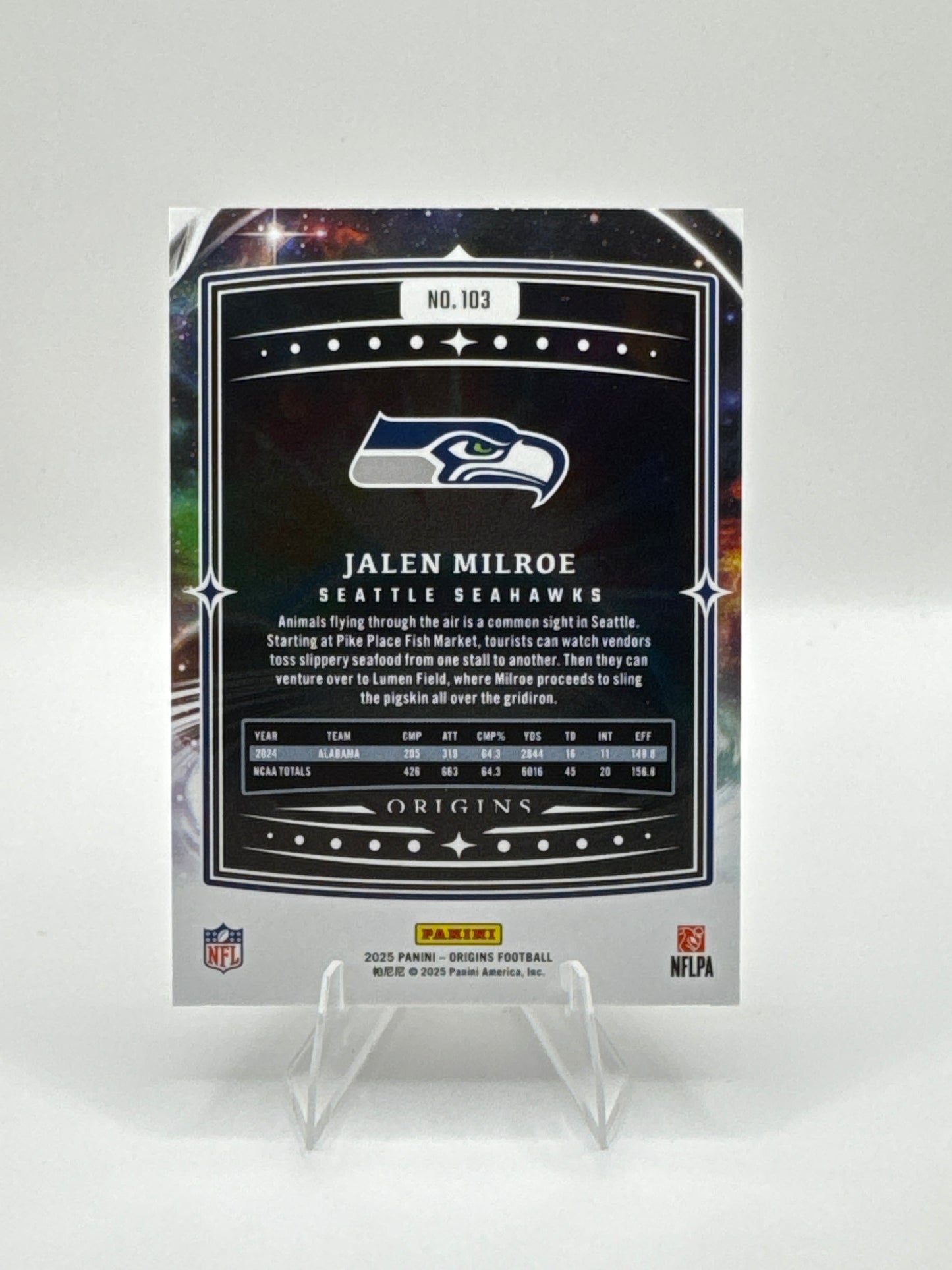 Jalen Milroe (Rookie) #103 2025 Panini - Origins Football