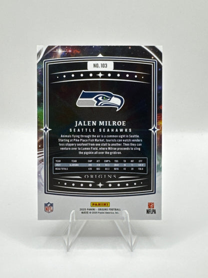 Jalen Milroe (Rookie) #103 2025 Panini - Origins Football