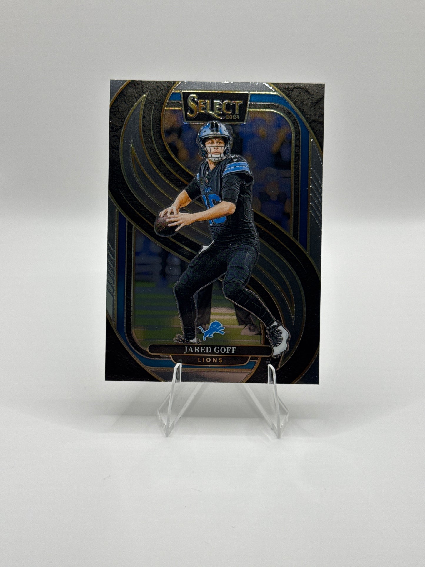 Jared Goff #123 Premier Level 2024 Panini - Select Football