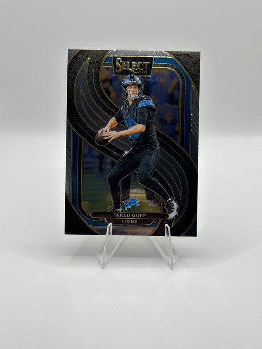 Jared Goff #123 Premier Level 2024 Panini - Select Football