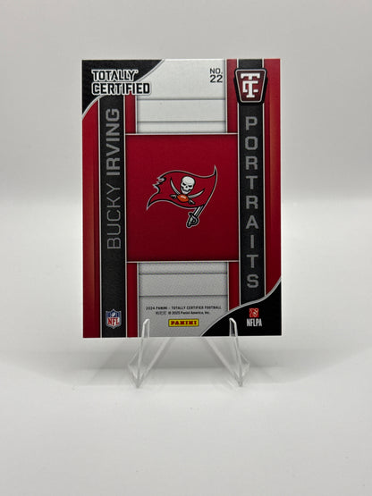 Bucky Irving (Rookie) #22 Portriats 2024 Panini - Totally Certified