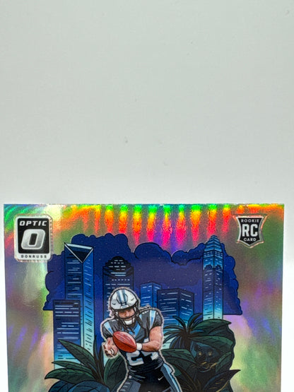 Jonathon Brooks (Rookie) #13 Uptowns and #276 Pink Camo NFL Debut