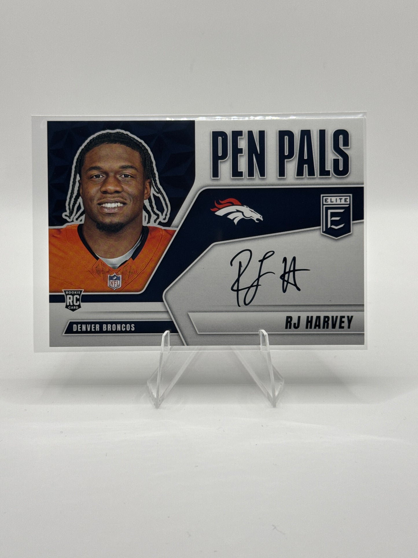 RJ Harvey (Rookie) #PP-RJH 2025 Donruss Elite Pen Pals Rookie Autograph