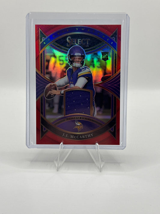 J.J. McCarthy Rookie Swatches #RS-JMY