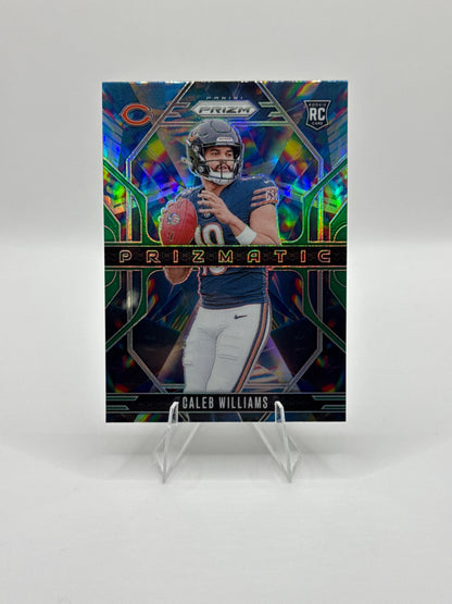 Caleb Williams (Rookie) #1 Green Prizmatic 2024 Panini - Prizm Football