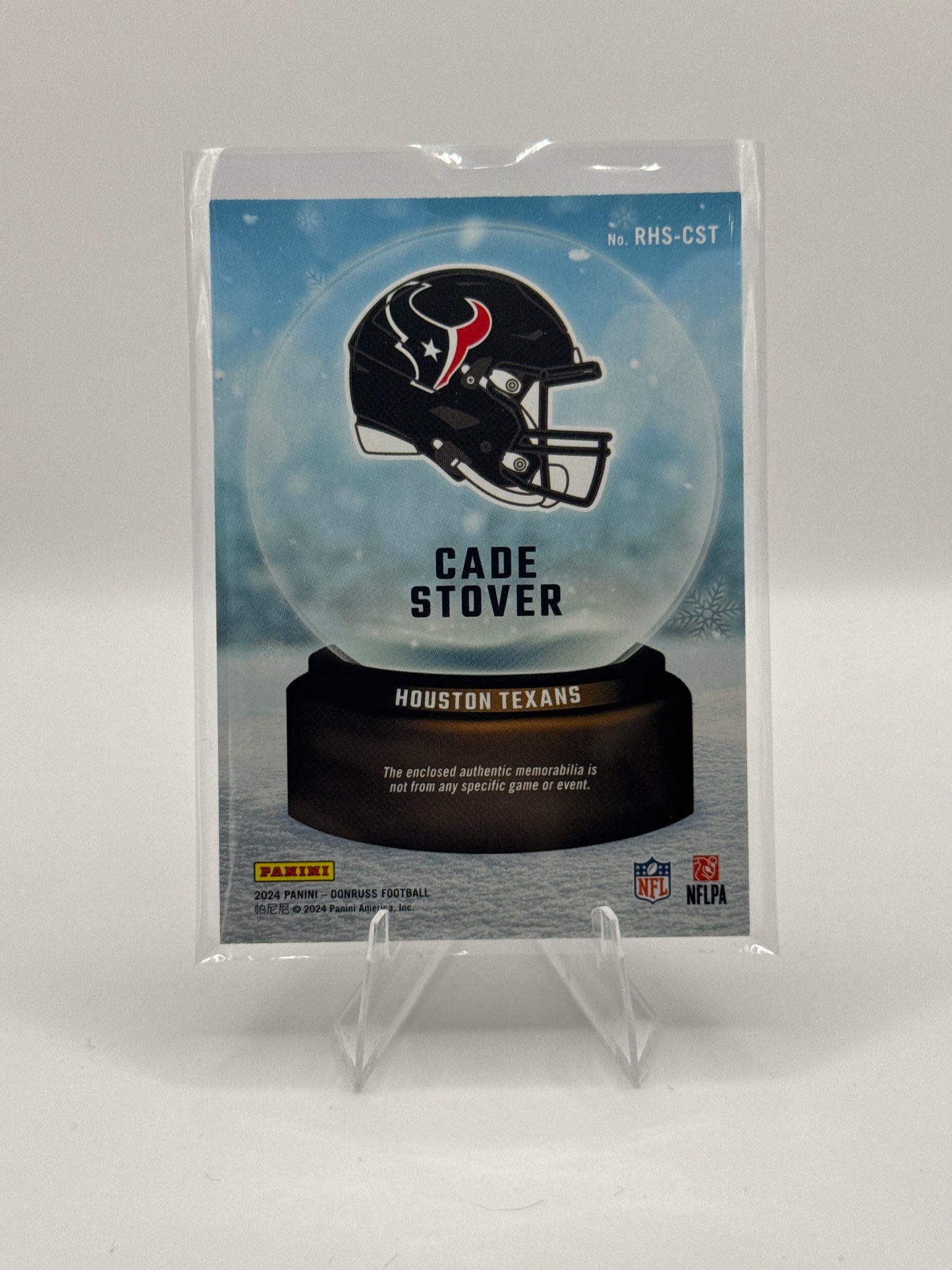 Cade Stover Rookie Sweaters #RHS-CST