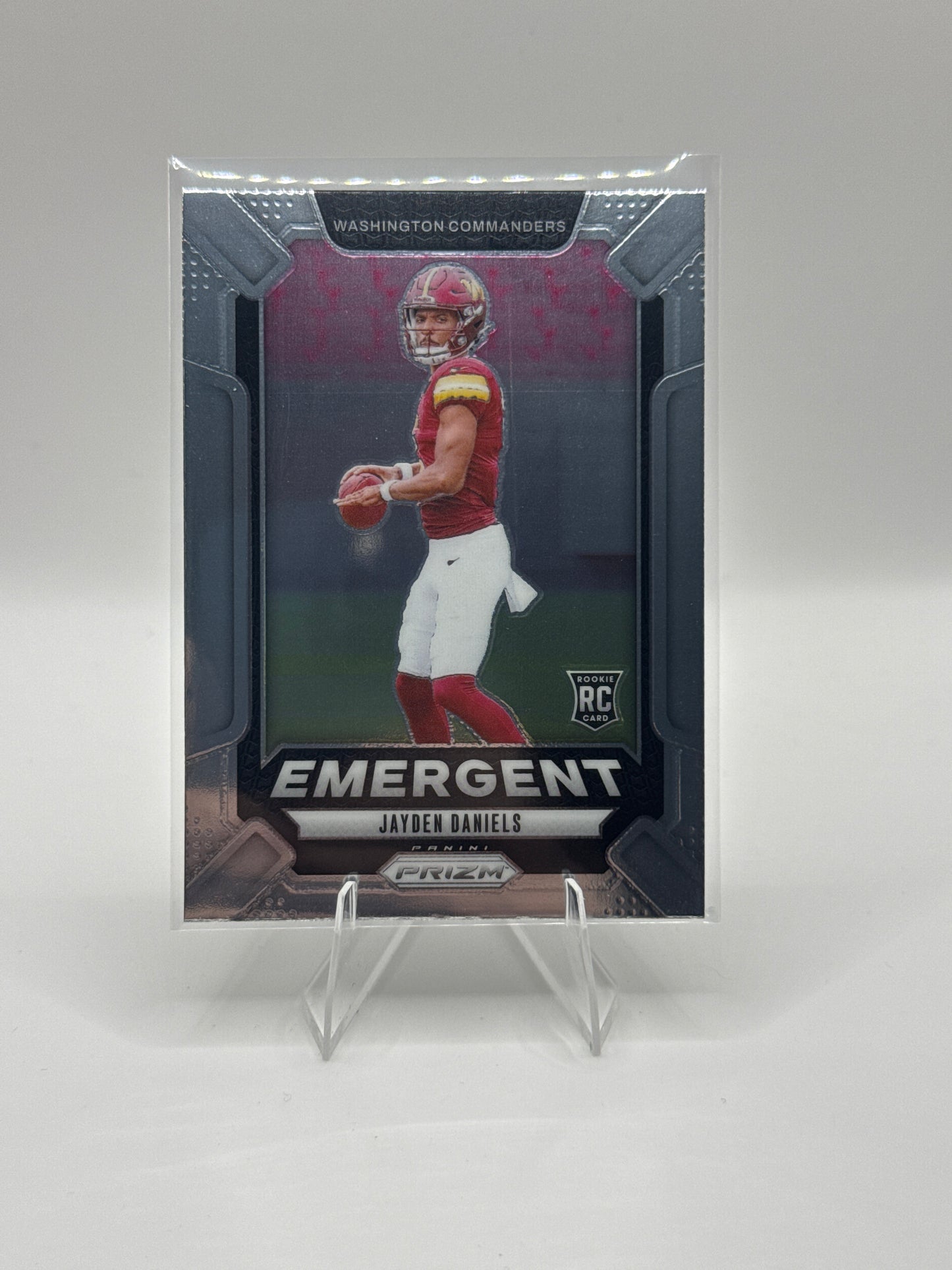 Jayden Daniels (Rookie) #2 Emergent 2024 Prizm
