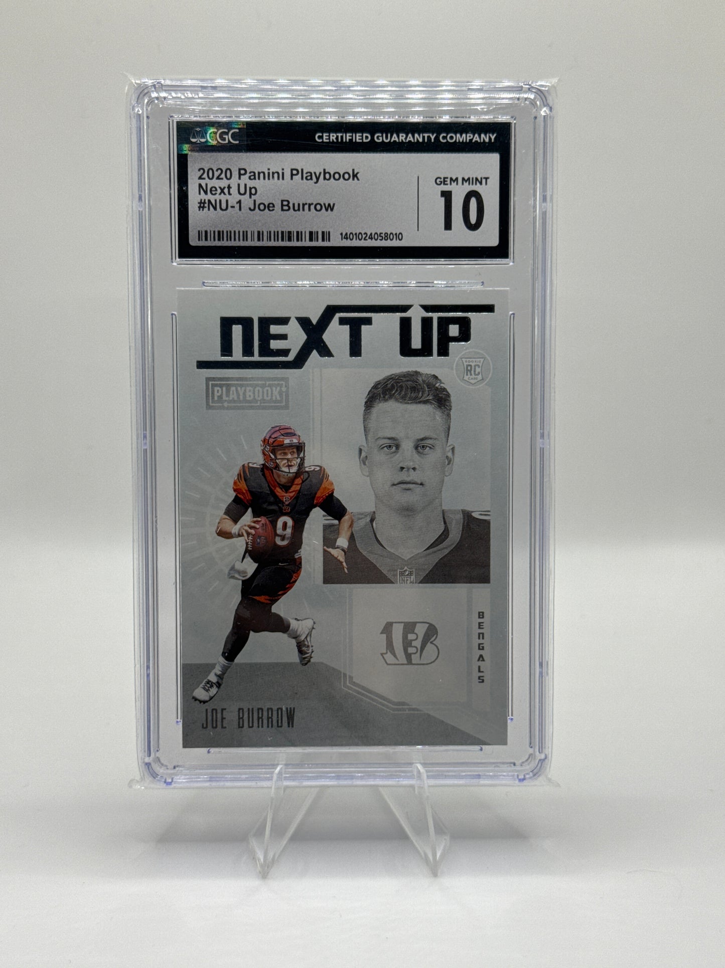 Joe Burrow (Rookie) #NU-1 Next Up CGC Gem Mint 10