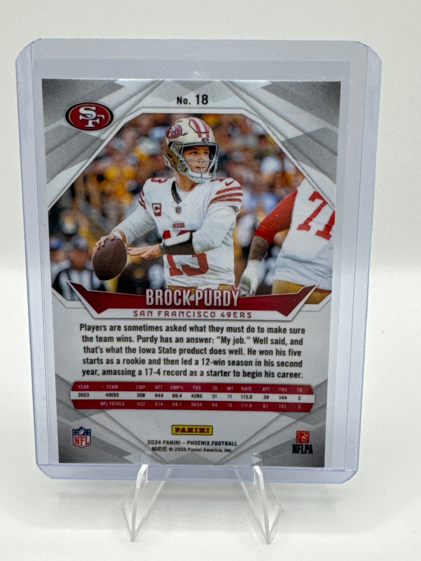 Brock Purdy Purple Phoenix